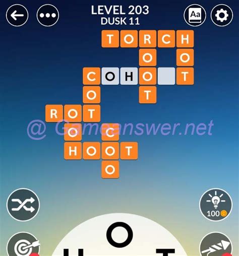 Wordscapes Level 203 Answers [ + Bonus Words ] .